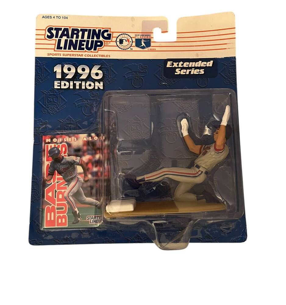1996 Moises Alou Starting Lineup Extended Series MLB Baseball Figure
